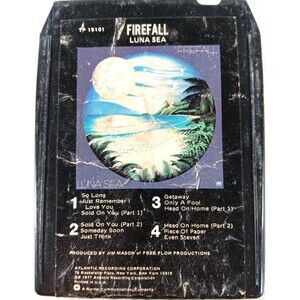 Firefall Luna Sea 8-Track Cassette Tape